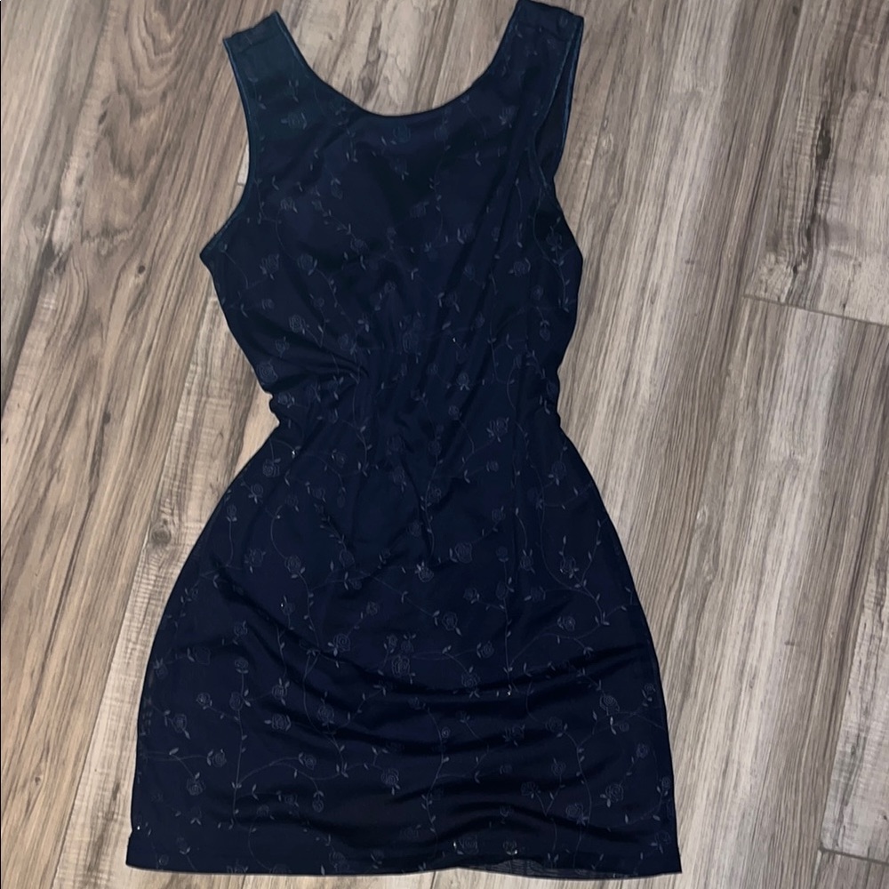 Blue Sleeveless Dress
